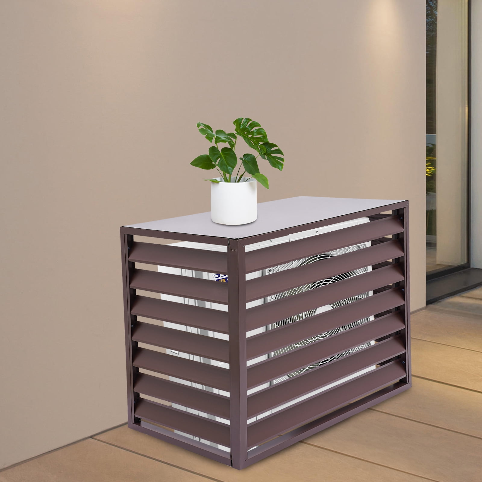 Air Conditioner Privacy Screen, Air Conditioner Screen Aluminum Alloy ...