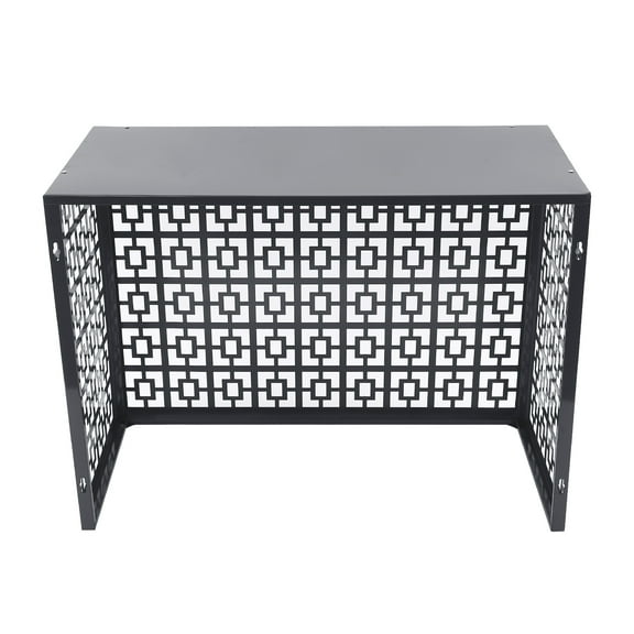 Air Conditioner Protection Fence, Electrostatic Spraying Aluminum Alloy, Weatherproof, Ventilation, Suitable for Outdoor Units, Easy Setup