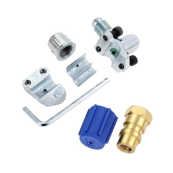 Air Conditioner Retrofits Valves Retrofits Valves with Dust Covers R134A Piercing Kit