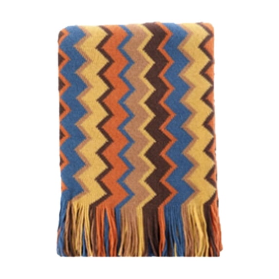 Air Conditioner for Room Bohemian Style Sofa Blanket, Decorative Blanket, Knitted Blanket, Office Napkin Blanket, Air Conditioning Blanket, Sofa Blanket