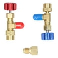 Air Conditioner Safety Valve Set R22 + R410 Filling Valve Tool