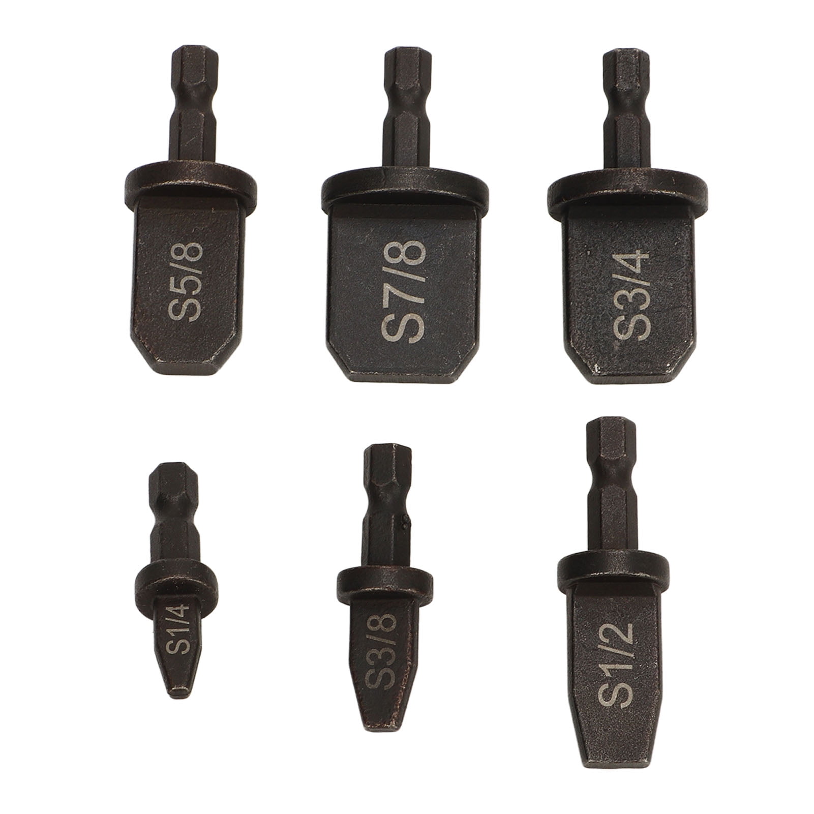 Air Conditioner Tube Reamer Rugged Copper Pipe Expanding Drill Bit Set