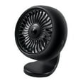 Air Conditioner USB Fan Air Outlet Lighting LED Flash Auto Cooling Fan