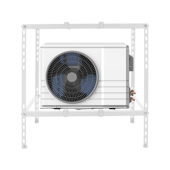 Shangmakel Air Conditioner Unit Support Bracket Stand Bracket Split Ground Bracket Mini Split Ground Stand, Floor Stand Ground Mounting Bracket, for Outdoor