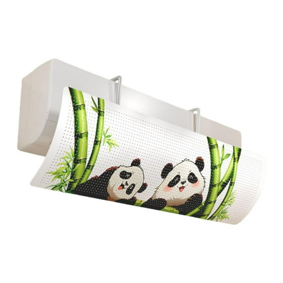 Air Conditioner Wind Deflector Breathable Living Room Air Conditioning Baffle Wind Shield for Nurseries and Workspaces