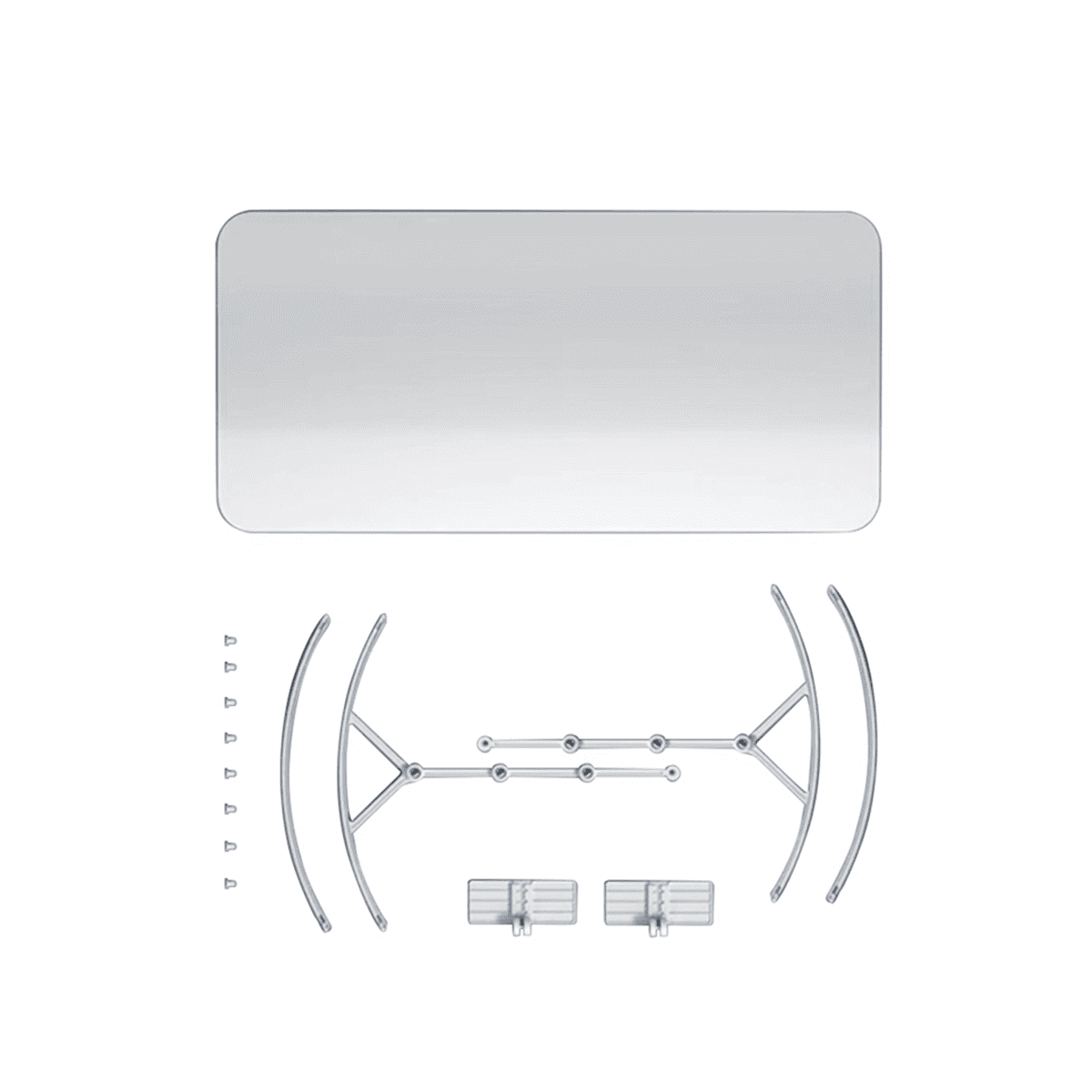 Air Conditioner Wind Deflector Deflector for Window Unit, Retractable