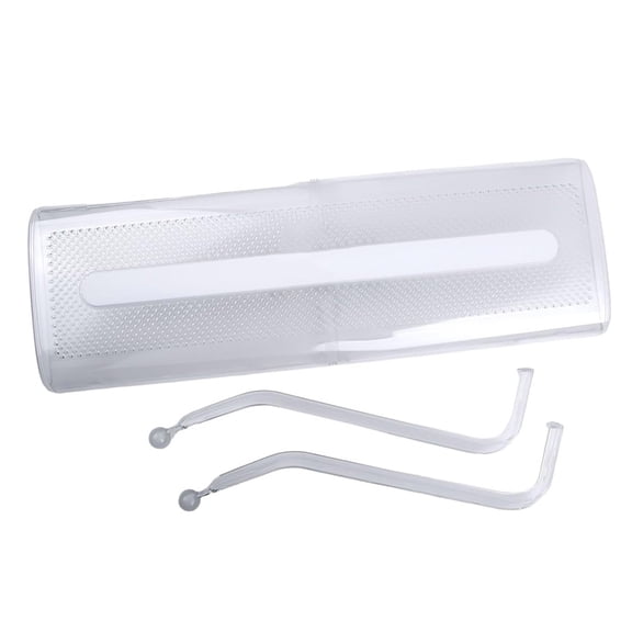 Air Conditioner Winddeflector Adjustable Air Conditioning Draft Shield for Wall Mounted Air Conditioner Units Home Use