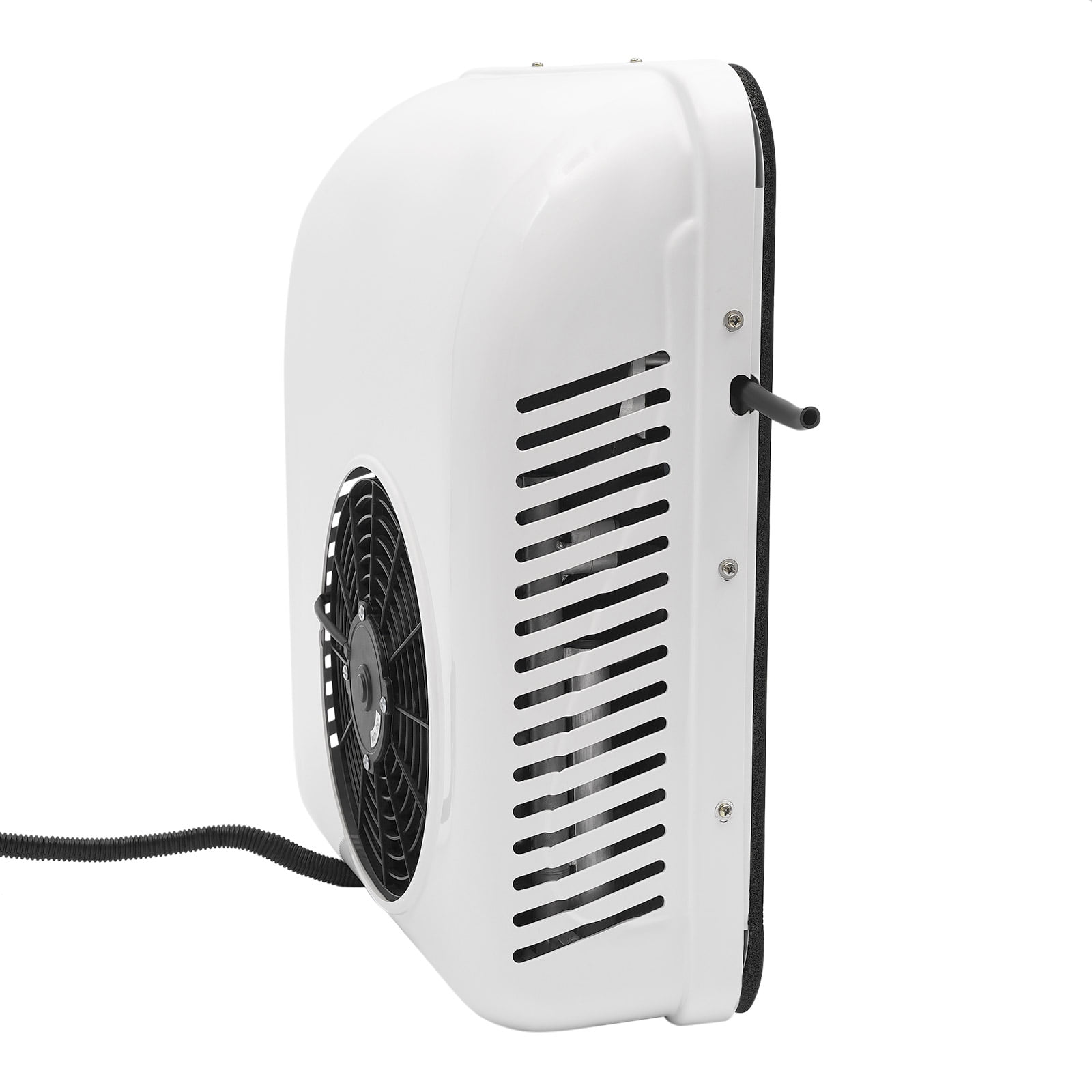 Air Conditioner for Trucks, RVs, and Engineering Vehicles, 12V Power, 750W, 2000W Cooling Capacity, 6000 BTU, Roof-Mounted with Remote Control