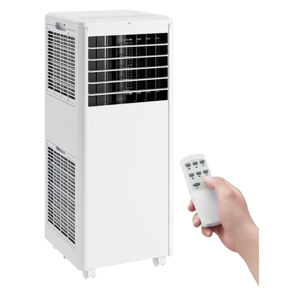 Air Conditioners 3 in 1 Portable Air Conditioner - Air Conditioner 8000 BTU, Cooling Unit Remote Control, Dehumidifier, Sleep Mode, and Window Kit.