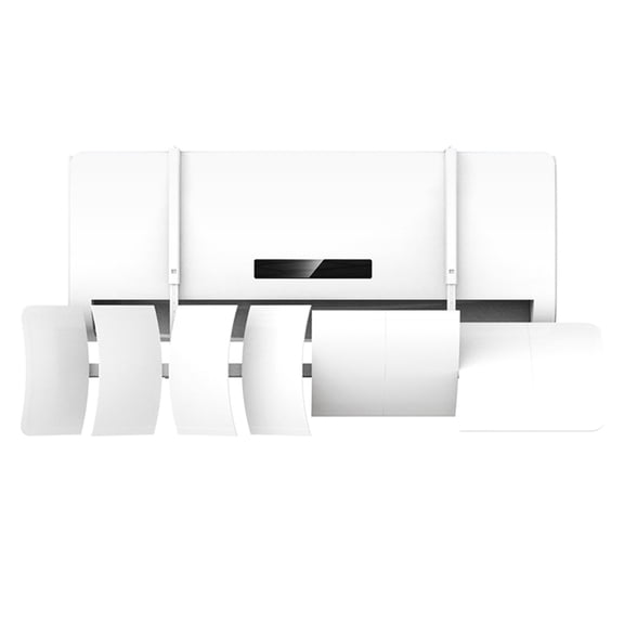 Air Conditioners Breezes Blocker Breathable Air Conditioning Winds Shield Baffle for Bedrooms Living Rooms and Offices