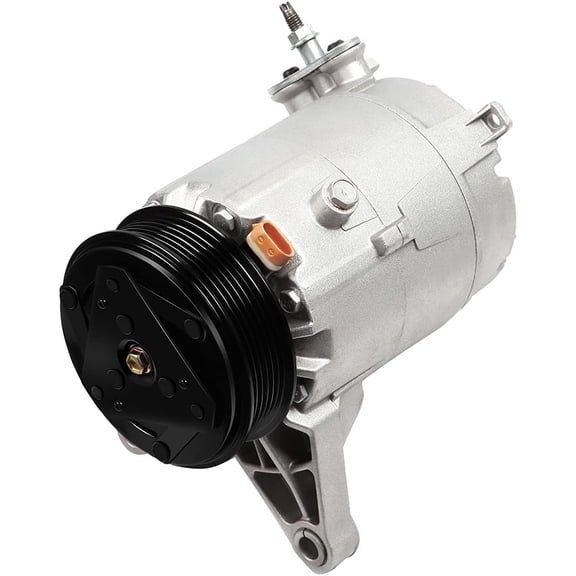 Air Conditioning A/C Compressor with Clutch A/C Compressor for Ch-evy for Impala 3.5L 2006-2011 for Ch-evy for I-mpala 3.9L 2006-2011 Replace AC Compressor CO 21471LC