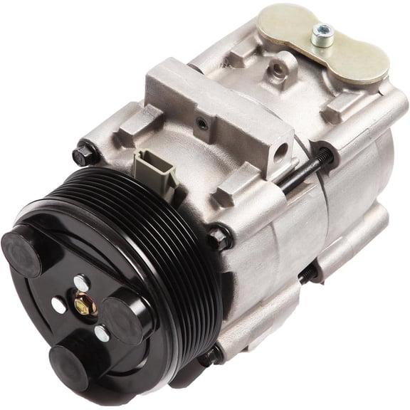 Air Conditioning A/C Compressor with Clutch AC Compressor for Ford Excursion 2003-2005, F150 F250 F350 Super Duty 1997-2007, F53 2000-2001, F750 2006-2007, Lobo 1997-2001, Lincoln Blackwood 2002