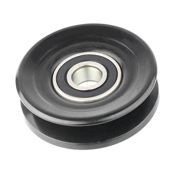 Air Conditioning Accessory Belt Idler Pulley - Compatible with 1985 - 1986 Mitsubishi Mighty Max 2.6L 4-Cylinder GAS