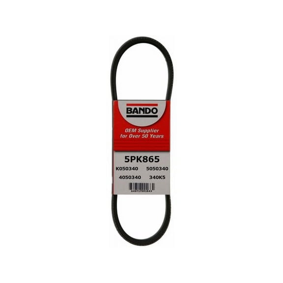 Air Conditioning Accessory Drive Belt - Compatible with 1998 - 2000 BMW 528i 1999
