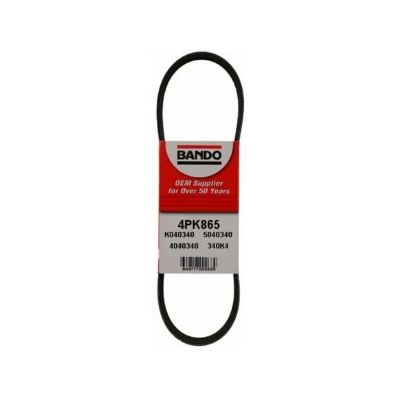Air Conditioning Accessory Drive Belt - Compatible with 2004 - 2006 BMW X3 2005