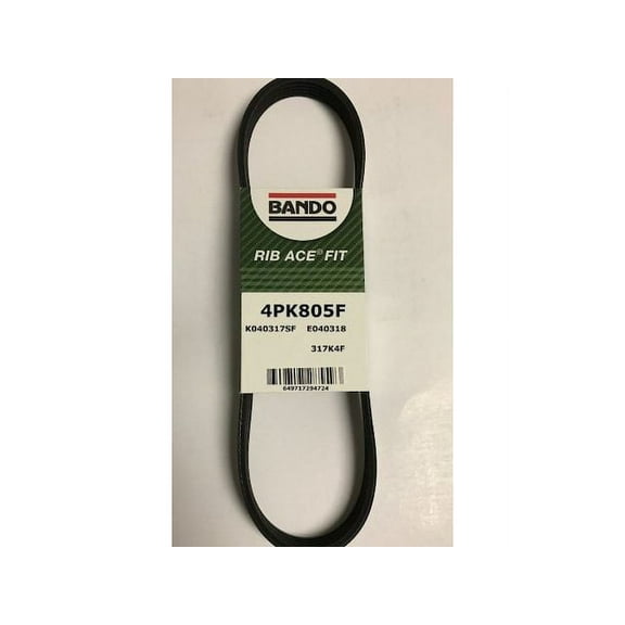 Air Conditioning Accessory Drive Belt - Compatible with 2015 - 2020 Subaru WRX STI 2.5L H4 2016 2017 2018 2019