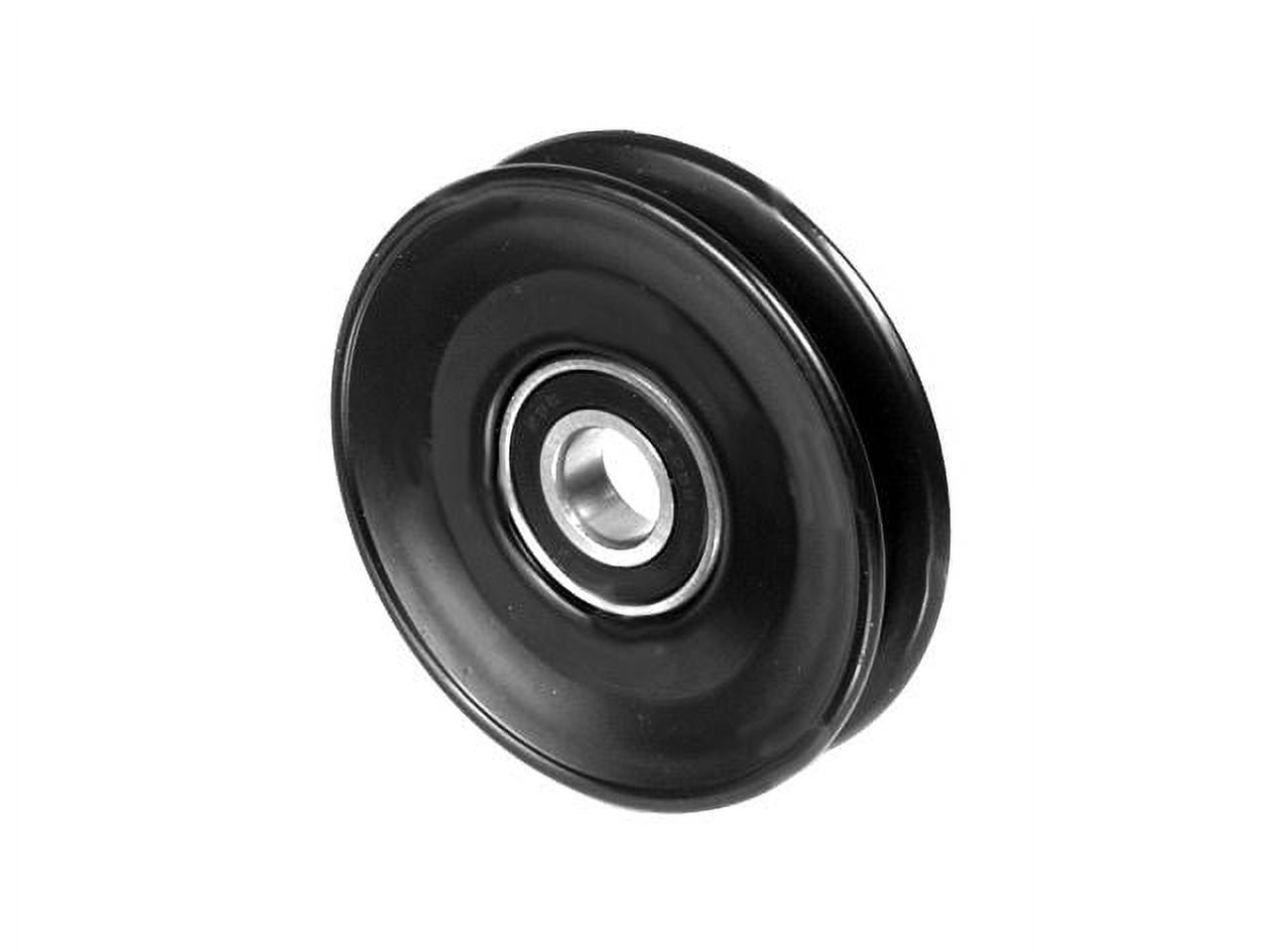 Air Conditioning Bracket Accessory Belt Idler Pulley - Compatible with 1995 - 1997 Nissan Pickup 2.4L 4-Cylinder 1996