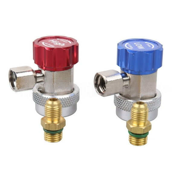 Air Conditioning Brass Adapter for R134A,for R1234yf Car Quick Coupler Connector