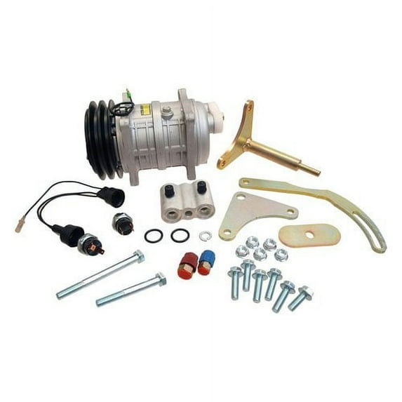 Air Conditioning Compressor Conversion Kit fits John Deere 9640 4640 4840 X10168
