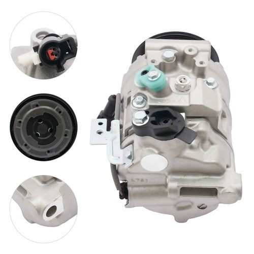 Air Conditioning Compressor For Range Rover LR3/Sport 2005 2006 2007 2008 2009 2010 A/C Compressor w/Clutch Replacement LR015151 LR012593