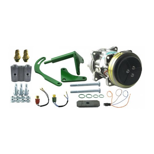 Air Conditioning Compressor fits John Deere 4000 4020 4040 4230 4240 4320 4350 4430 4440 4520 4620 4630 5020 6030 7020 8440 8630 8640 7520 8430 U7952
