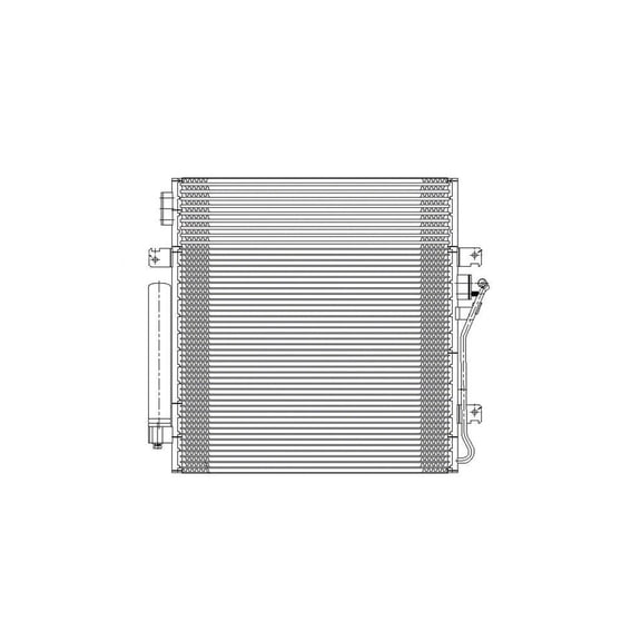 oe replacement a/c condenser dodge nitro 2007-2011 (partslink ch3030230)