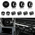 Air Conditioning Control, Vent Knob Cover for Honda Civic Accessories