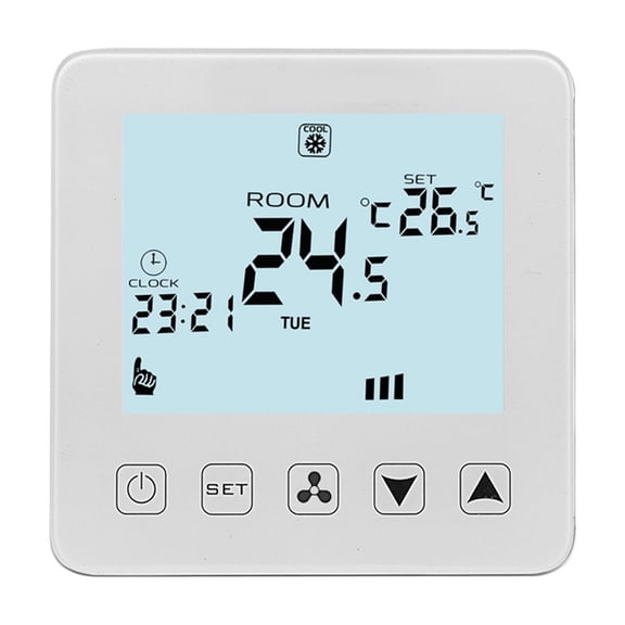 Air Conditioning Fan Coil Thermostat 2P 4P With Programmable, App Remote Voice Control