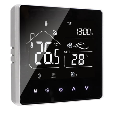 Air Conditioning Floor Heating 2-In-1 Zigbee/Wifi Mobile Control Thermostat