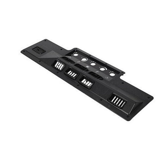 Air Conditioning/Heat Control Panel Bezel 8 Vents - Black fits John Deere 4040 4050 4230 4240 4250 4430 4440 4450 4630 4640 4650 4850 8430 AH118028