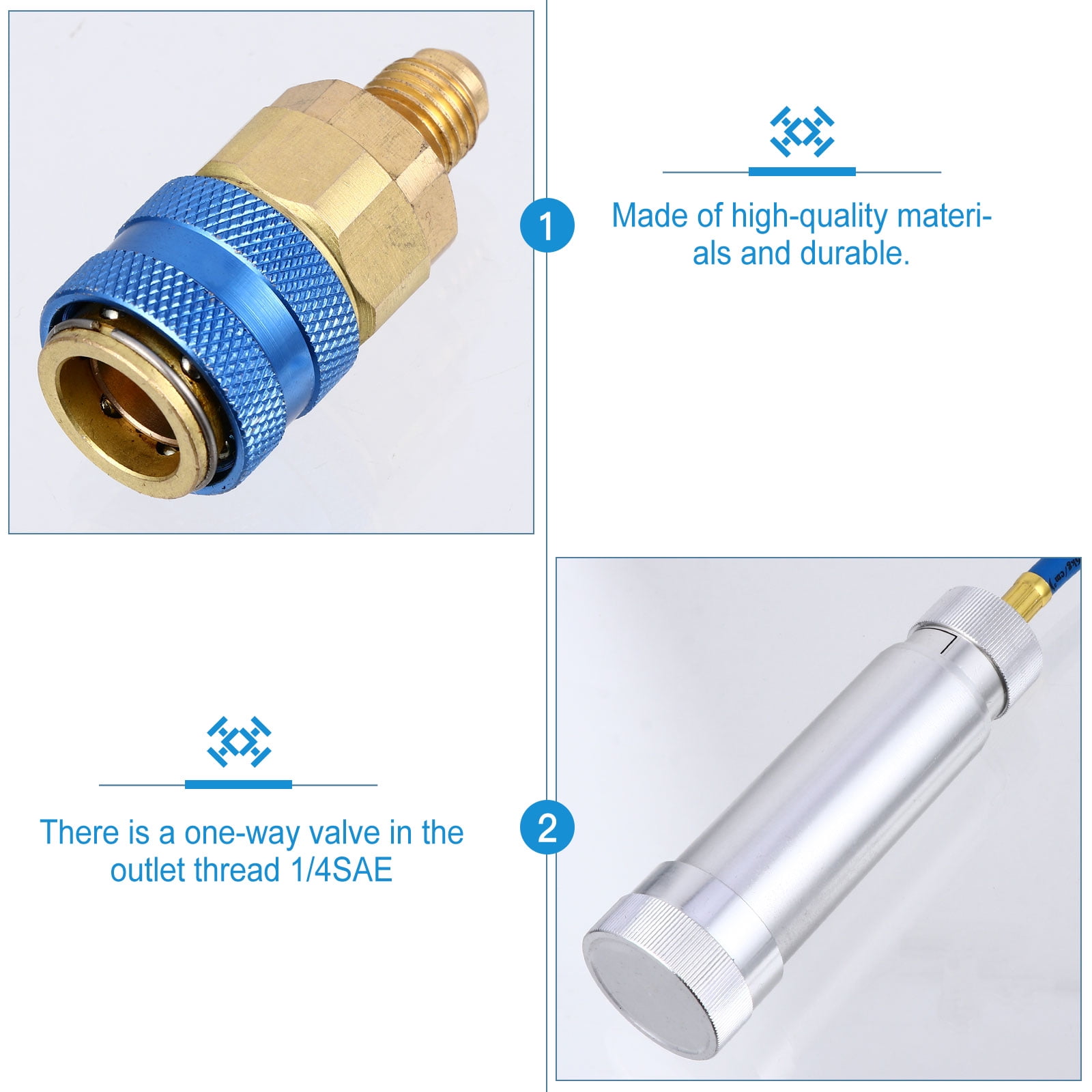 Air Conditioning Oil/Dye Injector Injection Tool Refrigerant Oil