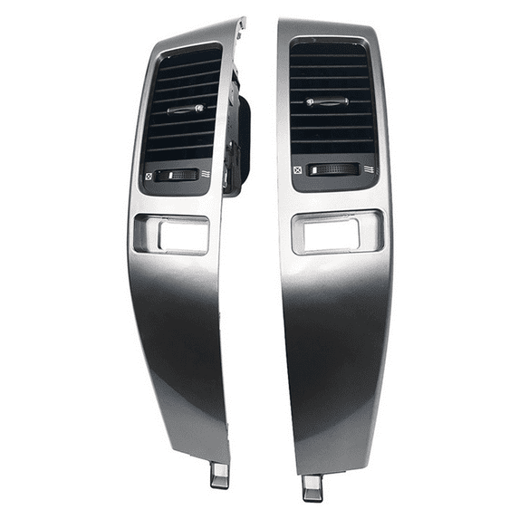 Air Conditioning Outlet A/C Dashboard Air Vent For Toyota Land Cruiser Prado J120 2002-2009, Dash Air Conditioning Air Vent Grille, Replaces#55474-60040-silver