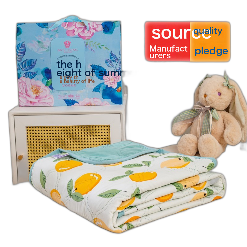 Air Conditioning Quilt Washed Cotton Summer Cool Quilt Summer Gift Box