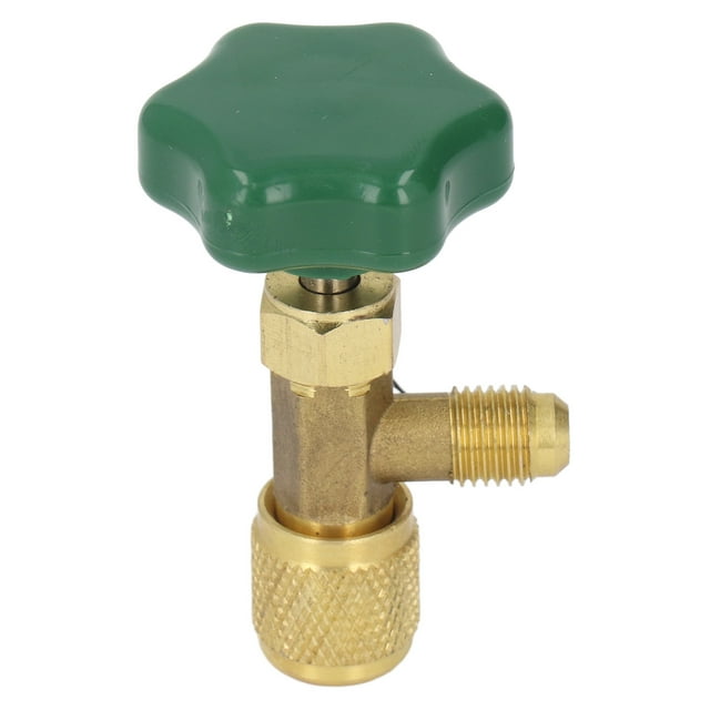 Air Conditioning Refrigerant Valve Copper ABS Leak Proof 1/4in SAE