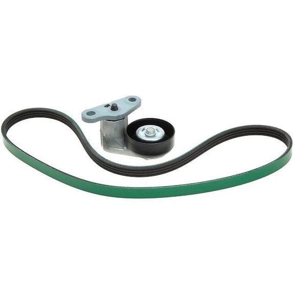 Air Conditioning Serpentine Belt Drive Component Kit - Compatible with 2003 - 2008 GMC Savana 1500 2004 2005 2006 2007
