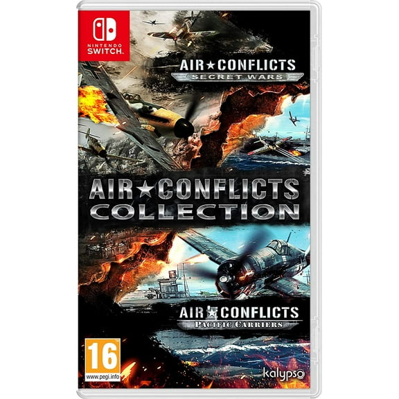 Air Conflicts Collection (Nintendo Switch) 2 Great Games: Secret Wars and Pacific Carriers