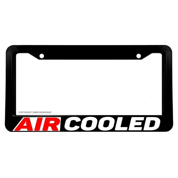 Air Cooled Euro Drifting Racing JDM Car Truck License Plate Frame