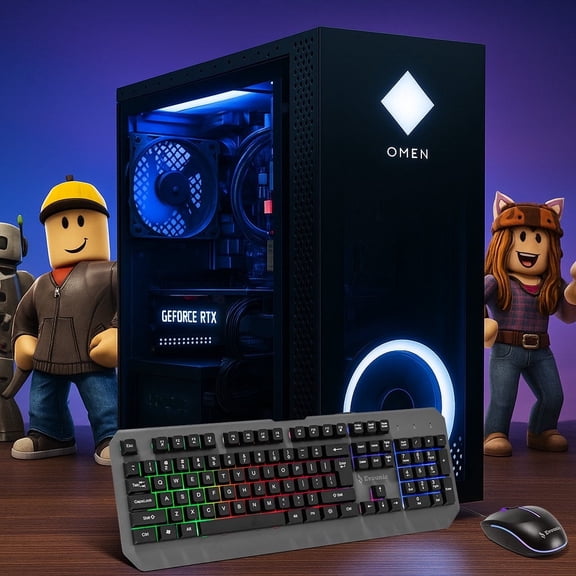 Air-Cooled Gaming PC Computer Desktop i7 Xeon E5 3.20GHz SSD 512GB + 1TB HDD GTX650 RAM 32GB WiFi6 BT 5.4 Windows 11 Gaming Computer Tower for GamerStreaming