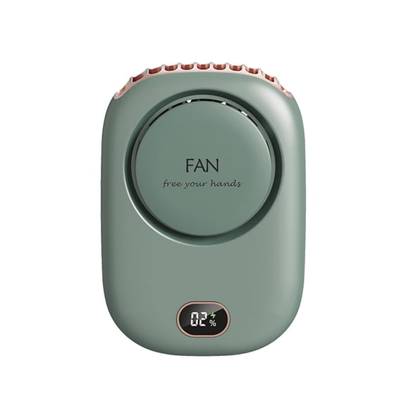 Air Cooler Mini USB Rechargeable Fan 2000mAh Battery Portable Power Display