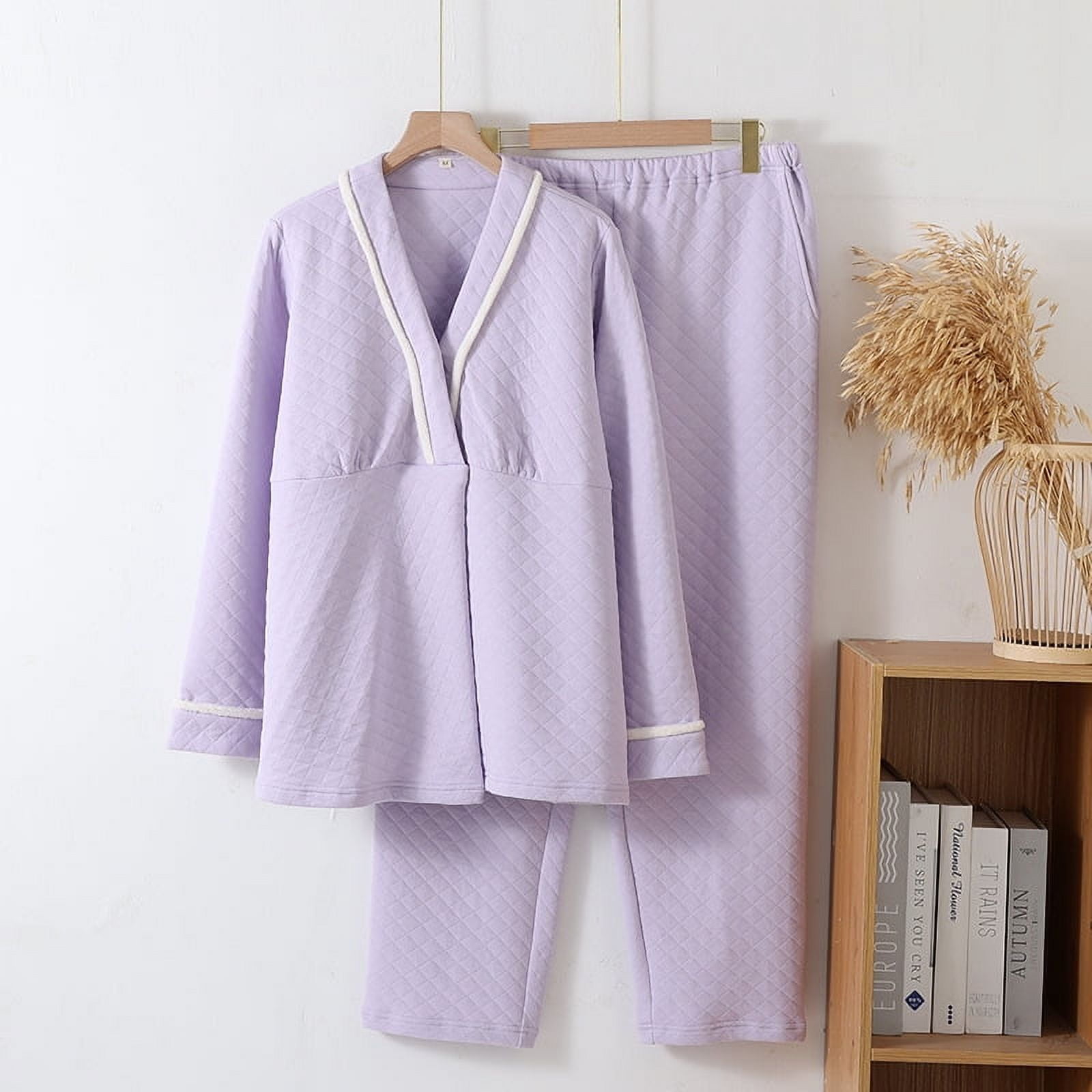 Air Cotton Pajamas For Pregnant And Nursing Sleepwear 2024 New ...