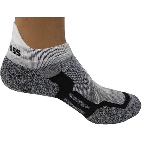 Air Cross Comfort Padded Unisex Sport Thin No-Show Tab Socks