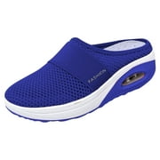 Air Cushion Slip-On Orthopedic Diabetic Walking Shoes with Arch Support Knit Casual Comfort Outdoor Walking