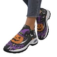 thumbnail image 1 of Air Cushion Walking Shoes, Running Shoes for Women Men Athletic Walking Sneakers,Fall Leaf Shoes,Halloween Shoes for Hiking Walking Sports Travel Jogging Shoes, Black US-10/EU-44, 1 of 9