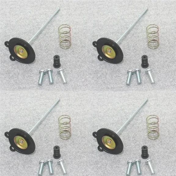 Air Cut-Off Valve Diaphragm Spring Carburetor Repair Kit Replacement for Honda XL250R CB450SC Nighthawk CM450E XL500R 1982-1986