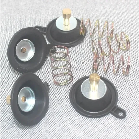 Air Cut-off Valve Carburetor Repair Kit 4 sets Replacement for Suzuki GV1400 Cavalcade, VS1400/VS800/VS700 Intruder, VZ800 Marauder, LS650 Savage 1985-2008