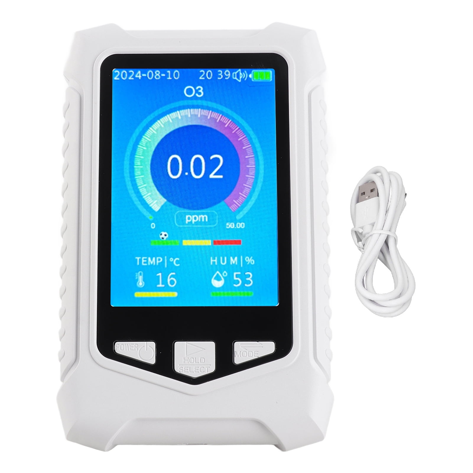 Air Detector, Meter Detector Handheld 3.5in Screen High Sensitivity ...