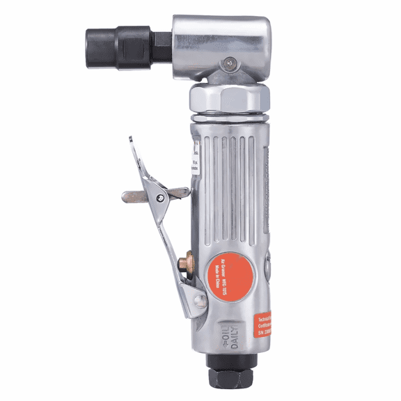 Air Die Grinder 1/4 Inch, 20000 RPM Right Angle Grinder, Lightweight with 24 Discs for Metal Grinding, Polishing, Deburring, Rust Removal & DIY