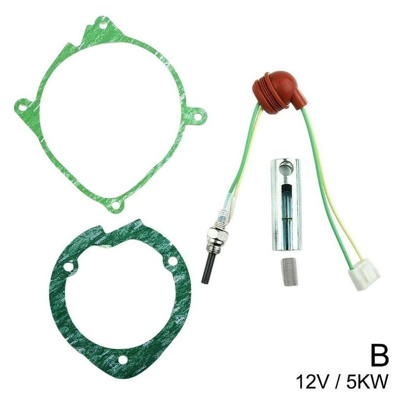 12v/24v Car Heater Burner Motor Gaskets Strainers Glow Plug+ Wrench For 2kw  5kw Autonomous Truck Cab Heater Air Parking Heater