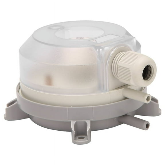 Air Differential Pressure Switch 30-300Pa 1K-5Kpa Adjustable Micro- Pressure Air Switch,1*Micro- differential pressure switch,Gray