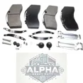 thumbnail image 1 of Air Disc Brake Pads for Bendix ADB22X, Rep: K070796, 802078, D1369, 1 of 3
